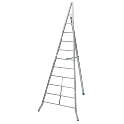 vendita online Scala agricola 10 gradini 3,5 m. modello agri Scale per l'agricoltura Facal